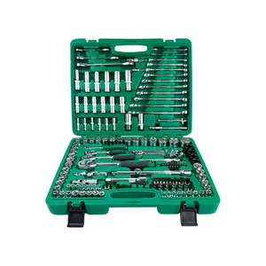 Набор инструментов для авторемонта PEIFENG, 150 предметов, комбинированный, с торцевыми головками, ручной, OEM, из хромованадиевой стали, для защиты автомобиля, многофункциональный - Product Image 1