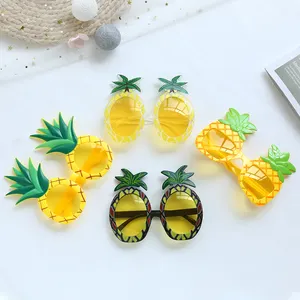 Hawaii Tropical Party Sunglasses Flamingo Hawaiian Luau Pool Beach Party Decoration Supplies Funny Shark Glasses Photo Props