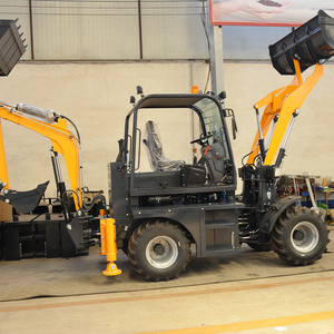 Tractor <span class=keywords><strong>de</strong></span> retroexcavadora <span class=keywords><strong>de</strong></span> nueva marca <span class=keywords><strong>de</strong></span> <span class=keywords><strong>China</strong></span> para uso agrícola, cargadora <span class=keywords><strong>de</strong></span> ruedas económica con motor central y componentes <span class=keywords><strong>de</strong></span> bomba - Product Image 3