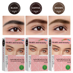 Tinte de Henna Vegano Personalizado con Logotipo, Color Marrón Híbrido para Pestañas y Cejas, Kit de Tinte de Pigmento de Henna para Cejas y Pestañas de Larga Duración - Product Image 4