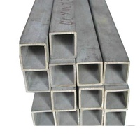 Tube carré en acier laminé à chaud GB/T 1591 Q390B Q420B 50x50-200x200mm, paroi 6-20mm pour cadre de support de conduite de génération hydroélectrique