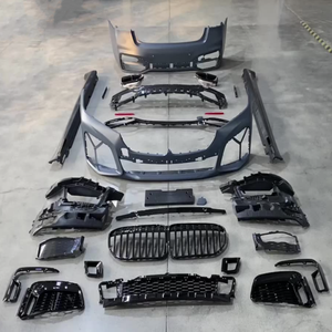 Pour BMW Série 6 F06 F12 F13 2011-2018 Pièces de voiture <span class=keywords><strong>Pare</strong></span>-chocs avant et arrière Mise à niveau vers le kit carrosserie M6 avec jupe latérale de garde-boue Nouveau style - Product Image 4