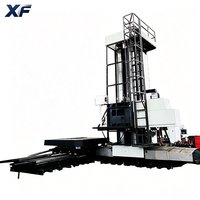 XF-TK6513 Machine de perçage et de fraisage horizontale entièrement automatique CNC à 4 axes, type au sol, avec broche de 22 kW pour le travail de grandes boîtes métalliques