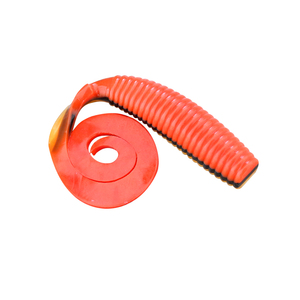 Leurre de pêche souple en plastique bicolore imprimé à queue longue de 30 cm et 73 g pour la pêche en jigging en rivière, lac, ruisseau, océan et en bateau - Product Image 4