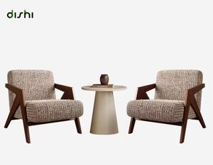 <span class=keywords><strong>Poltrona</strong></span> DISHI in Stile Medievale <span class=keywords><strong>Vintage</strong></span> in Legno Massello, Sedia Lounge per <span class=keywords><strong>Camera</strong></span> <span class=keywords><strong>da</strong></span> Letto, Appartamento, Hotel o Scuola - Product Image 5