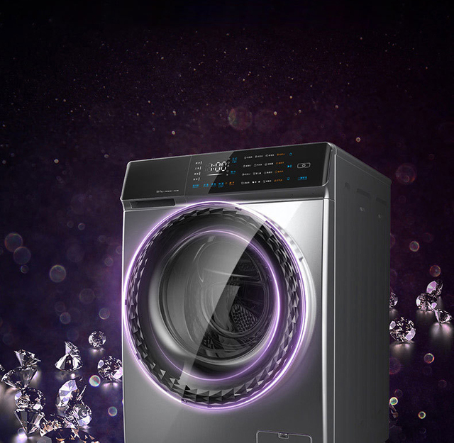 Washing Machine Automatic Frequency Conversion Intelligent Household Large-capacity Drum Washing Machine and Drying Machine