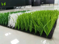 Zugelassener Fußball-Kunstrasen-Rasen teppich 60mm für Fußball