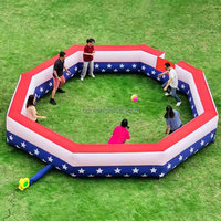 Piscine à balles gonflable Gaga Ball Pit pour événements