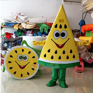 Costumes de mascotte de fruits les plus populaires, costumes de mascotte de pastèque, de citron, de banane et de poire pour Halloween, fête de Noël - Product Image 2