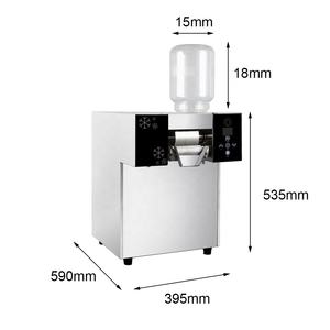 Comercial eléctrico automático 160kg Bingsu Snow Ice Maker Fruta y a base de agua para Milk Snow <span class=keywords><strong>Naixer</strong></span> Proveedor - Product Image 3
