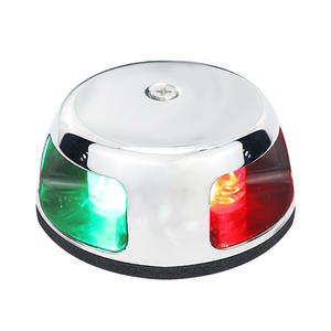 Luz de Navegación y Señalización LED Bicolor Rojo/Verde, Acero Inoxidable, 12VDC, Nueva Condición, Herraje Marino para Yates - Product Image 5