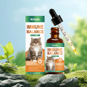Gotas de Apoyo Inmunológico para <span class=keywords><strong>Gatos</strong></span>, Antioxidantes, Salud del Tracto Urinario, Cuidado Digestivo, Suplemento para Mascotas, OEM, ODM - Product Image 1