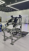 Nouvelle conception Rosen Commercial Gym Machine de squat à ceinture à charge par plaques en tube d'acier galvanisé pour entraînement de force, sécurité, capacité 200 kg