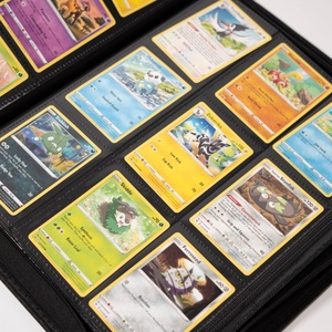 Meilleure Vente : Classeur Rigide en Cuir PU Personnalisé à 9 Poches pour Cartes de Crédit et TCG - Product Image 5