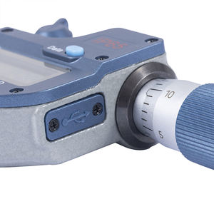 Micrometro Esterno Manuale Dasqua in Acciaio Inox, Gamma 1-2 Pollici, Risoluzione 0.0001 Pollici, Lunga Durata, con Arresto a Cricchetto - Product Image 3