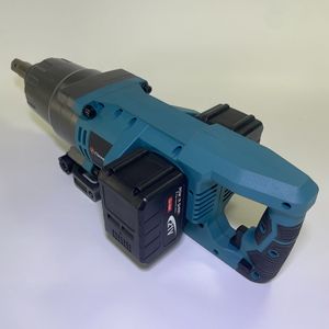 New 1" Heavy Duty Brushless Large Torque Wrench With Dual <b>Battery</b> Pack Cordless Impact Wrench for Truck Tires Repair - Product Image 2