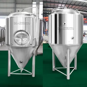 Equipo de elaboración de cerveza de 1000L, micro cervecería personalizada, tanque de fermentación de cerveza, fabricado por Herrmann