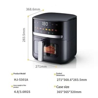 Nouveau Friteuse à Air Numérique 2025 Modèle 7L Sans Huile Professionnelle Électroménager Friteuse à Air Multifonctionnelle Optionnelle