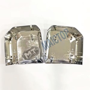 Nouvelle coque de rétroviseur argentée électro-plaquée adaptée aux Land Cruiser LF79 LC76 FJ78 2024 - Product Image 3