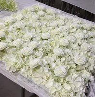 Neue Stile Künstliche Blumen wand Hochzeit und Umwelt Hintergrund Künstliche Blumen Wand