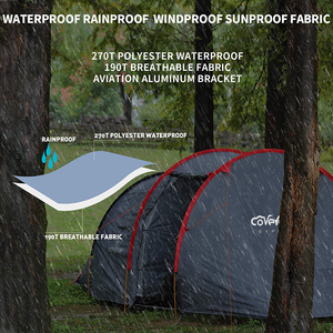 <span class=keywords><strong>Tente</strong></span> de Camping, imperméable, Anti-poussière, <span class=keywords><strong>pour</strong></span> <span class=keywords><strong>moto</strong></span>, adaptée <span class=keywords><strong>à</strong></span> l'extérieur, Durable, <span class=keywords><strong>pour</strong></span> 2 <span class=keywords><strong>à</strong></span> 3 personnes, livraison gratuite - Product Image 4