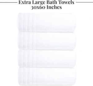 Serviette de toilette en tissu éponge doux, écologique, petite et carrée, 100% coton blanc, pour hôtel - Product Image 4