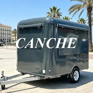 Carrito de Comida Móvil Popular en la UE para Panadería, Hot Dogs y Snacks, con Equipamiento - Product Image 1