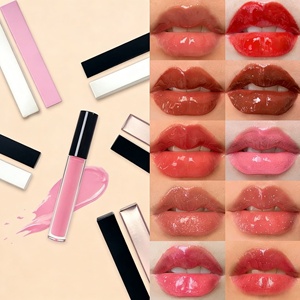 Vente en gros de gloss à lèvres brillant vegan en 141 couleurs, cosmétiques de maquillage, gloss nude brillant, marque privée - Product Image 6