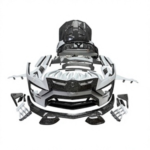 Kit de Carrocería de Fibra de Carbono Forjada Estilo MSY, Parachoques, Capó, Escape, Alerón, Guardabarros para Lambo URUS 2018-2019, Kit de Carrocería Ancha - Product Image 1