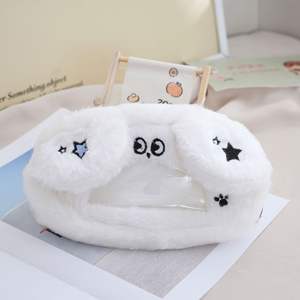 Hot Selling School Supplies Cute Cartoon Custom Super Soft Plush PP Cotton <b>Filled</b> Cat Pencil Case Pencil Pouch Unisex Teenagers - Product Image 6
