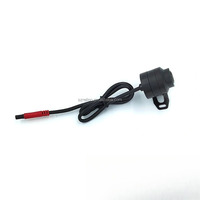 Caméra de recul pour moto AHD 720P/1080P personnalisée en gros, étanche IP68, vision nocturne, filaire, DC 12V