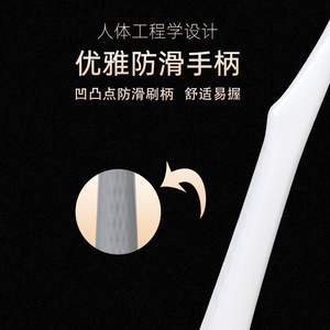 Oksmiles – brosse à dents manuelle à poils souples pour adultes, paquet de 5, soins pour hommes, brosse à dents pour un nettoyage en profondeur, style classique et professionnel - Product Image 5