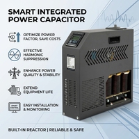 Condensateur intelligent intégré avec protection, condensateur de contrôle réactif automatique pour centrales électriques 450V