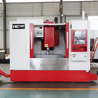 Centre d'usinage vertical CNC VMC1160 FANUC 3 axes, machine de fraisage CNC haute vitesse pour le traitement des métaux