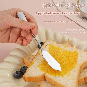 Thép không gỉ bánh công cụ bánh Pizza xẻng trăng muỗng nĩa tráng miệng dao và máy chủ thiết lập - Product Image 3