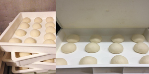 Xlr Cấp Thực Phẩm Nhựa Bánh <span class=keywords><strong>Pizza</strong></span> Bột Khay Máy Rửa Chén An Toàn Chống Hộp Với Nắp Bột Lưu Trữ Container - Product Image 6