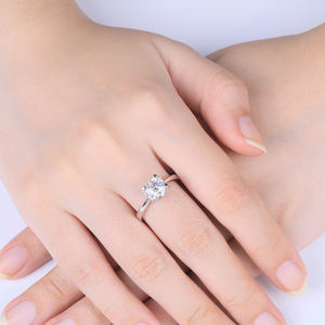 Производитель ювелирных изделий из муассанита, прямые продажи, Помолвочные кольца с муассанитом - Product Image 6