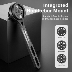 ROCKBROS-Support de guidon en nylon pour vélo de route, <span class=keywords><strong>vtt</strong></span>, support d'extension pour ordinateur de vélo, support de caméra - Product Image 6