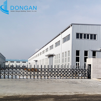 Sistem Atap dan Dinding Gudang Rangka Baja Siap Pakai untuk Proyek Konstruksi Gudang Industri Baru