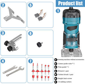 נתב חשמלי נייד מכונת גיזם יד חשמלי גוזם מכונת עץ גוזם - Product Image 4