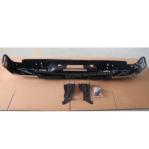 Parachoques Trasero Negro Sin Orificios Para Sensores de Aparcamiento Para Chevrolet Chevy Silverado/GMC Sierra <span class=keywords><strong>1500</strong></span> 2007 2008 2009 2010 2011 2012 2013 - Product Image 4