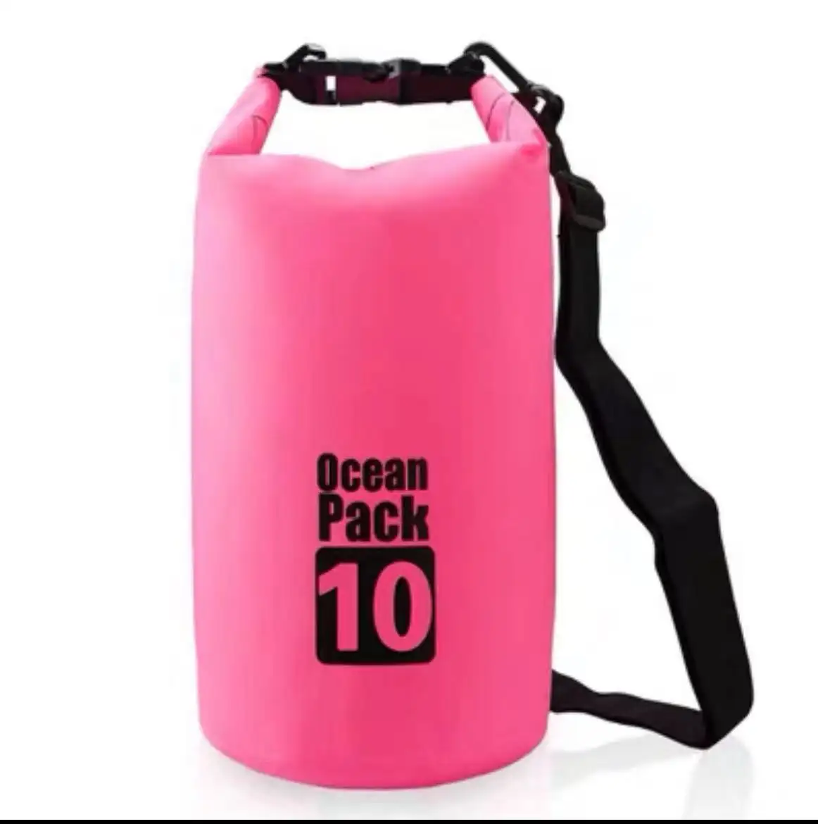 Preço de fábrica Stock Mais barato Floating Waterproof Dry Bag Storage Pvc 10L Ocean pack saco seco para Rafting Trip