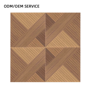 Phong cách hiện đại cao cấp v-groove Acoustic Panels simulated-Gỗ kết thúc Trần cách âm chức năng cho không gian CE chứng nhận - Product Image 2