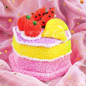 Nuevo Juguete Sensorial No Tóxico para Hacer Manualidades, Lodo de Nieve de Perlas Coloridas, Espuma Supermodeladora, Slime y Masilla para Niños con Textura de Espuma - Product Image 6