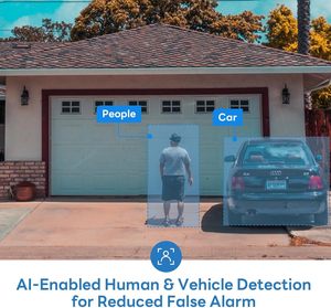 Tenda 2K QHD açık Wi-Fi güvenlik kamera 4MP Plug-in 360 ° tam kapsama renk gece görüş AI insan/araç/hareket algılama - Product Image 3