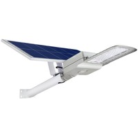 Lampadaire solaire intégré 300W IP65 étanche haute luminosité 6500K avec télécommande Garantie CE ROHS