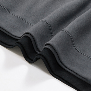 Sweat-shirts et sweats à capuche pour hommes, doublure polaire, grande taille, 405 GSM, hiver, OEM, impression de logo personnalisée à la demande - Product Image 6