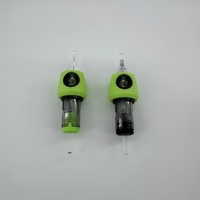 Cartouche d'aiguilles de microblading intégrée de 20 pièces en acier inoxydable 316, aiguille de tatouage permanente, aiguille pour sourcils, art corporel, membrane souple