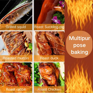 <span class=keywords><strong>Asador</strong></span> Eléctrico Comercial para Pollo, Pavo, Cordero y Pato, Horno/Rostizador <span class=keywords><strong>de</strong></span> Vidrio Resistente a Altas Temperaturas, Voltaje 220v - Product Image 5