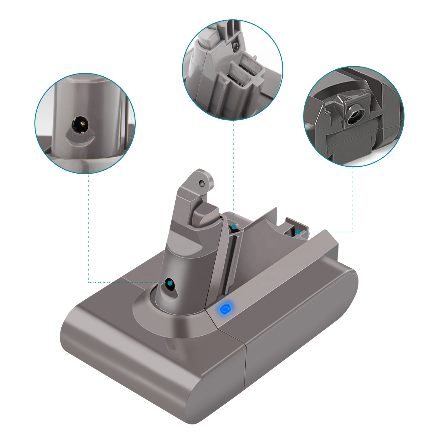 21,6 v 3000mAh для Dyson V6 вакуума батарея для Dyson DC58 DC61 DC62 DC72 DC74 ручной Пылесос аккумуляторный Dyson v6